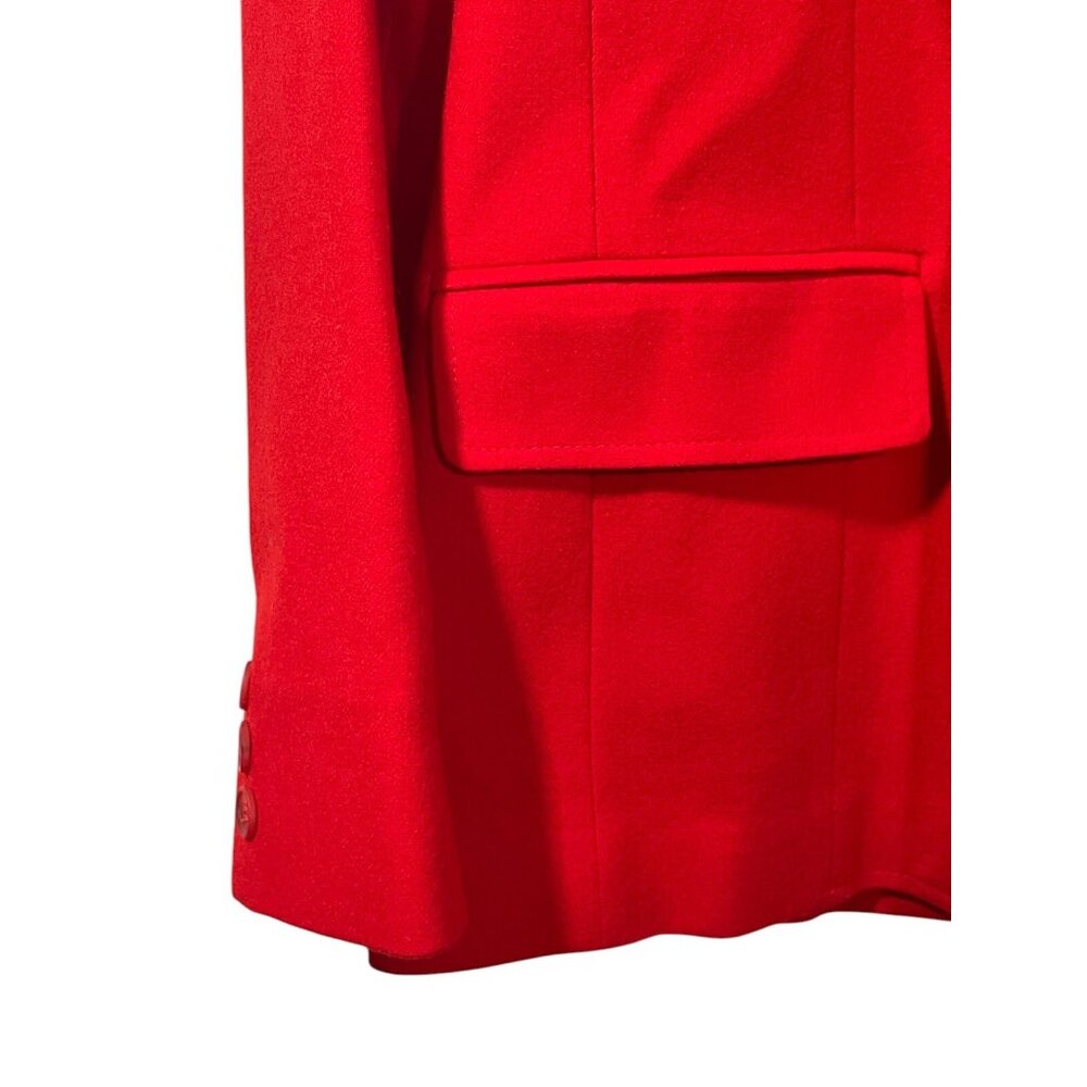 Pendleton Red Single-Button Blazer - Picture 4 of 8